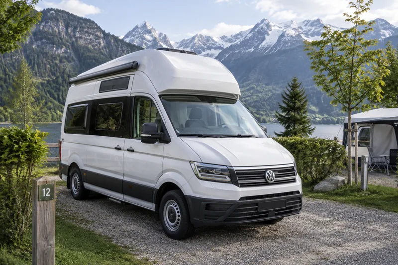 KI-generiertes Beispielbild · Grand California 600 mit Bad